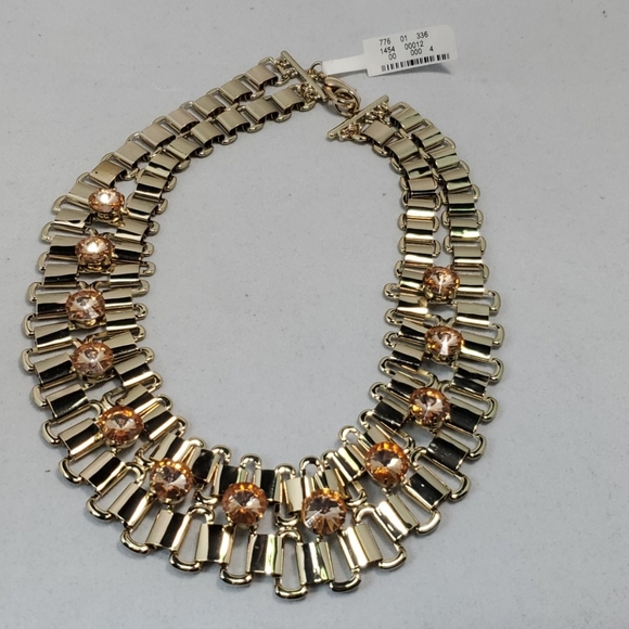 Neiman marcus gold chain with stones - Picture 2 of 5